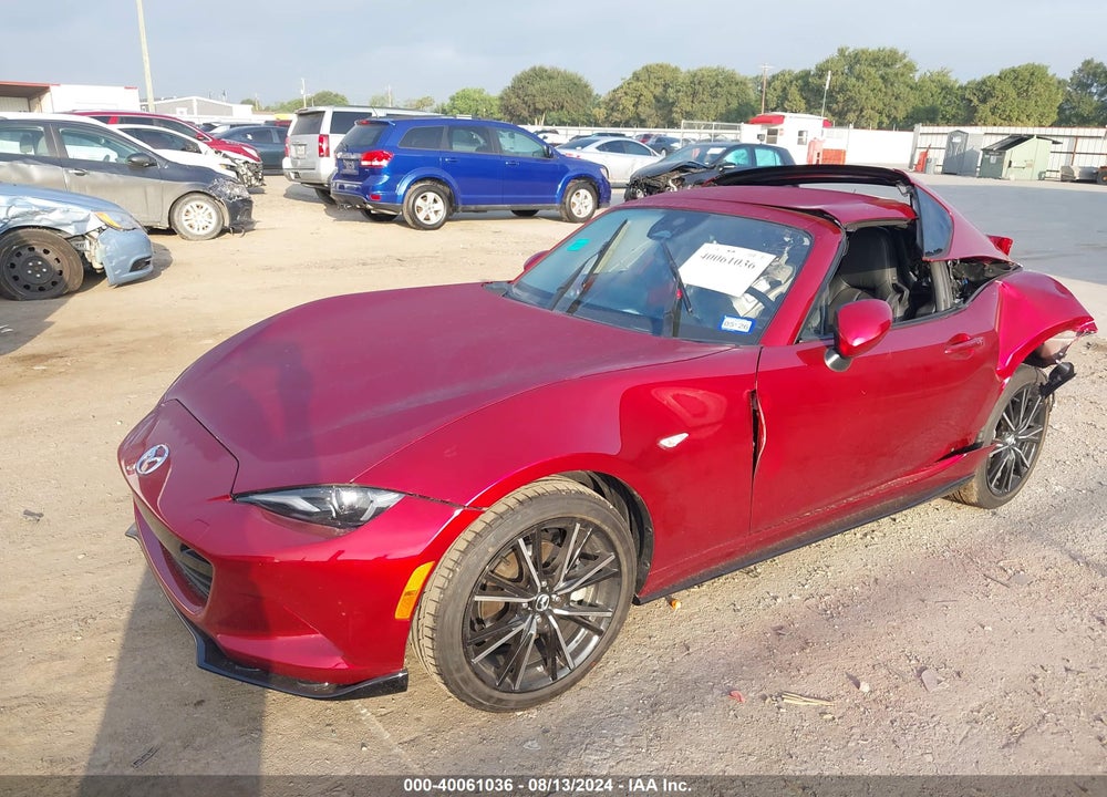 2024 MAZDA MX-5 MIATA RF GRAND TOURING VIN: JM1NDAM7XR0603316