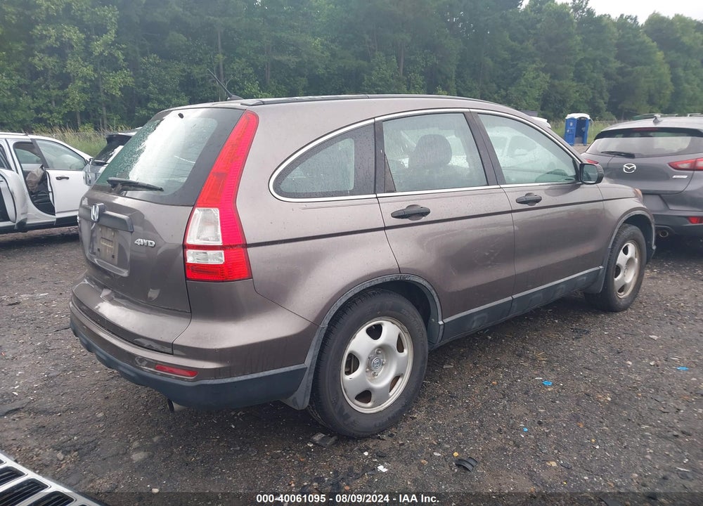 2011 HONDA CR-V LX VIN: 5J6RE4H31BL039576
