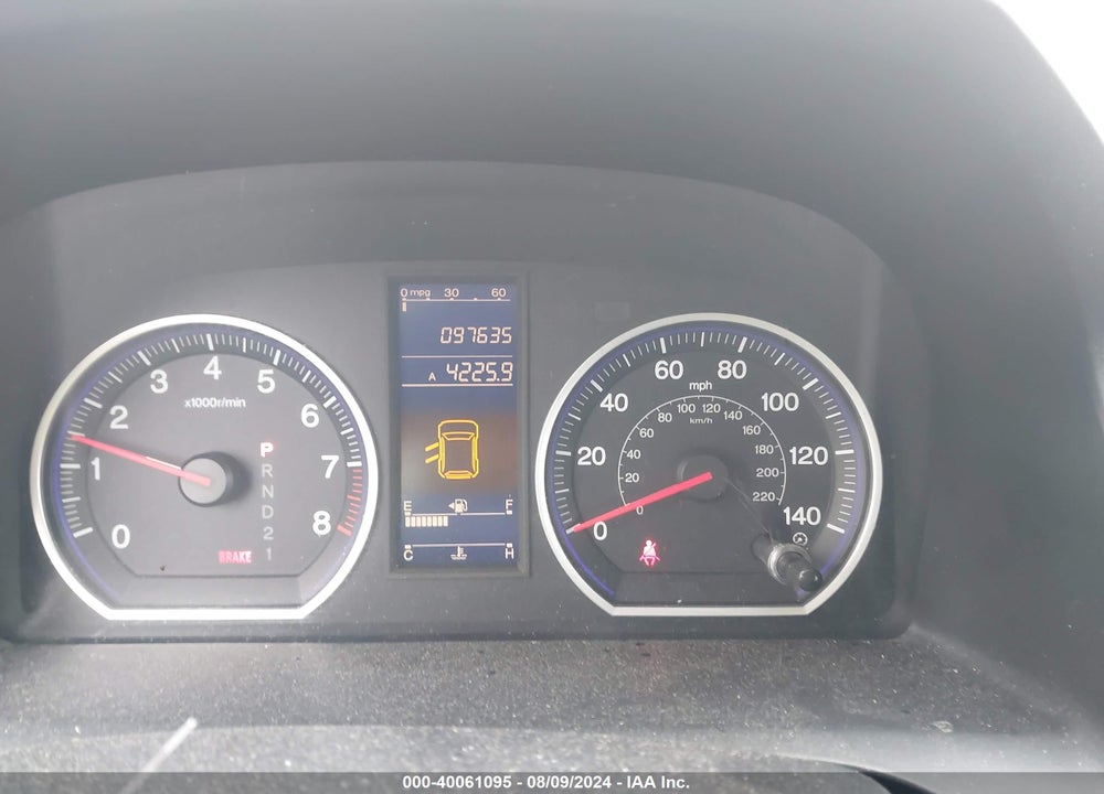 2011 HONDA CR-V LX VIN: 5J6RE4H31BL039576