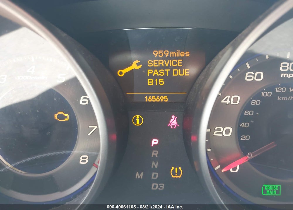 2008 ACURA MDX VIN: 2HNYD28278H550175