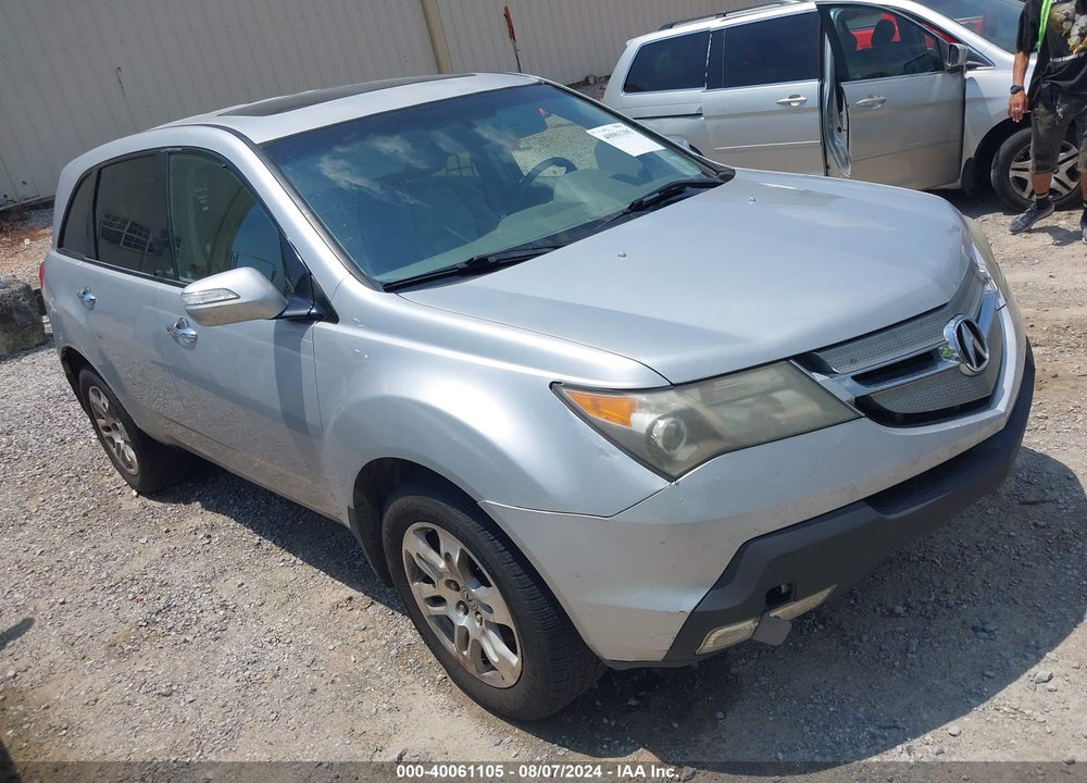 2008 ACURA MDX VIN: 2HNYD28278H550175
