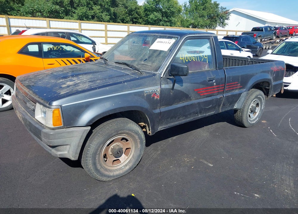 1989 MAZDA B2600 SHORT BODY VIN: JM2UF4147K0794227