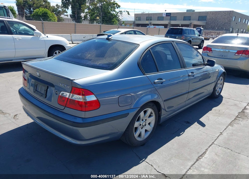 2004 BMW 325I VIN: WBAEV33484KR30971