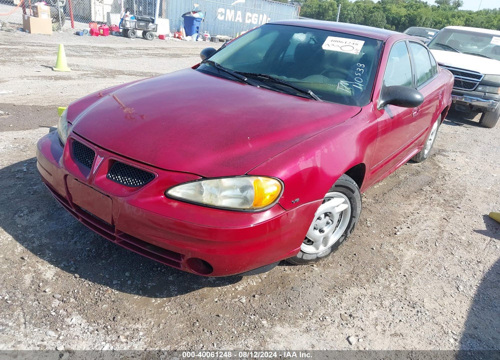 2005 PONTIAC GRAND AM SE VIN: 1G2NE52EX5M110538