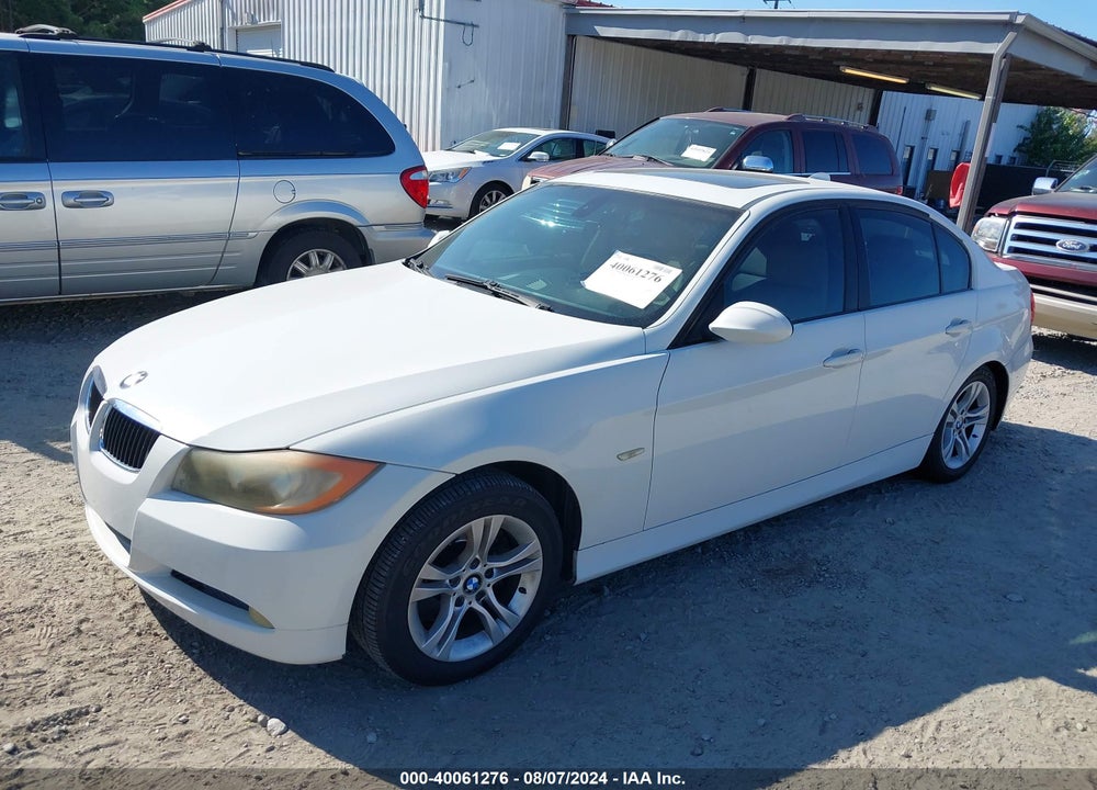 2008 BMW 328I VIN: WBAVA37548NL17992