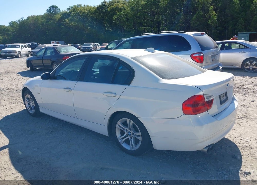 2008 BMW 328I VIN: WBAVA37548NL17992