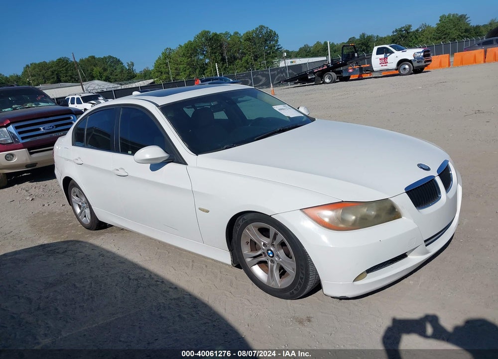2008 BMW 328I VIN: WBAVA37548NL17992