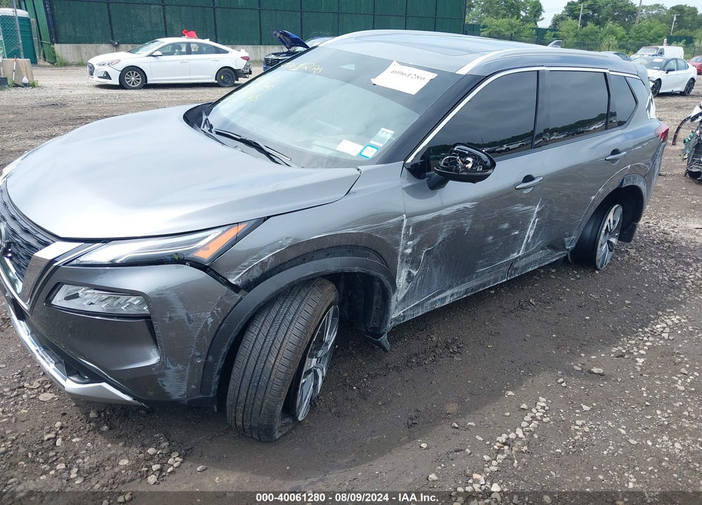 2022 NISSAN ROGUE PLATINUM INTELLIGENT AWD VIN: JN8BT3DD4NW271747