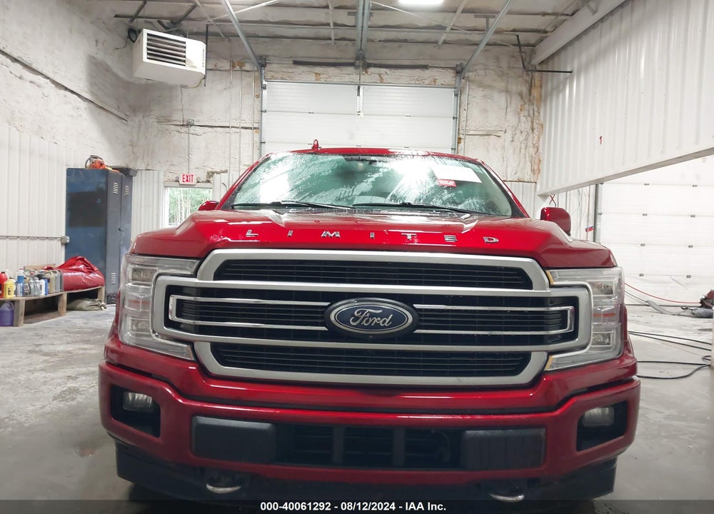 2019 FORD F-150 LIMITED VIN: 1FTEW1EG9KFA18920