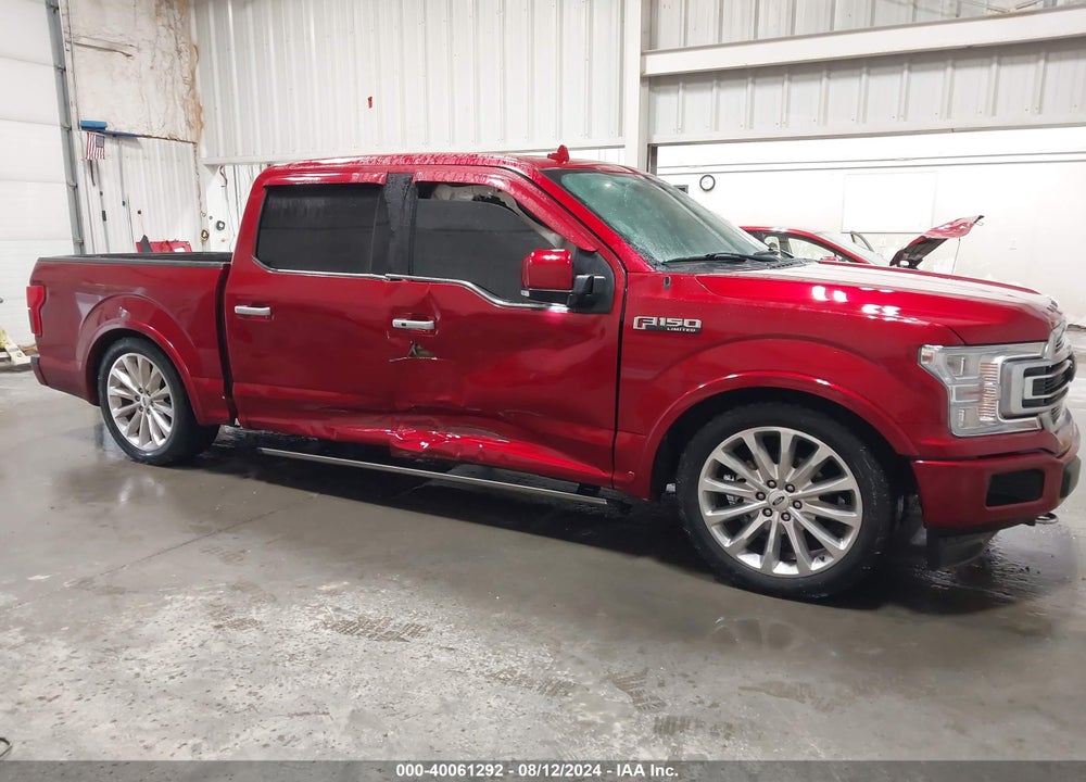 2019 FORD F-150 LIMITED VIN: 1FTEW1EG9KFA18920