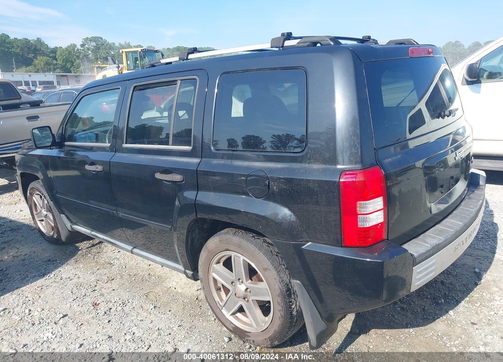 2007 JEEP PATRIOT LIMITED VIN: 1J8FT48W67D398795
