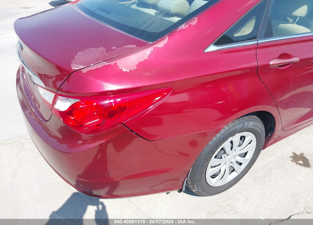 2011 HYUNDAI SONATA GLS VIN: 5NPEB4ACXBH143916