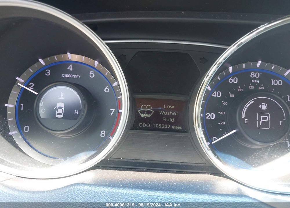 2011 HYUNDAI SONATA GLS VIN: 5NPEB4ACXBH143916