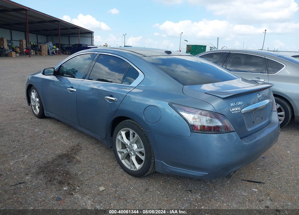 2012 NISSAN MAXIMA 3.5 SV VIN: 1N4AA5APXCC835025