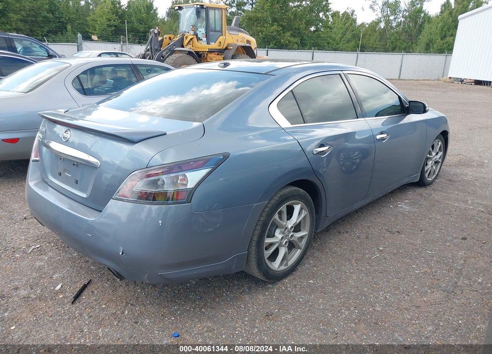 2012 NISSAN MAXIMA 3.5 SV VIN: 1N4AA5APXCC835025