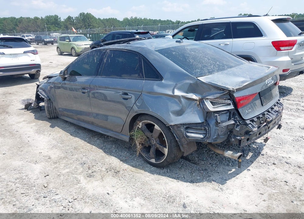 2016 AUDI A3 2.0T PREMIUM VIN: WAUB8GFF0G1099801
