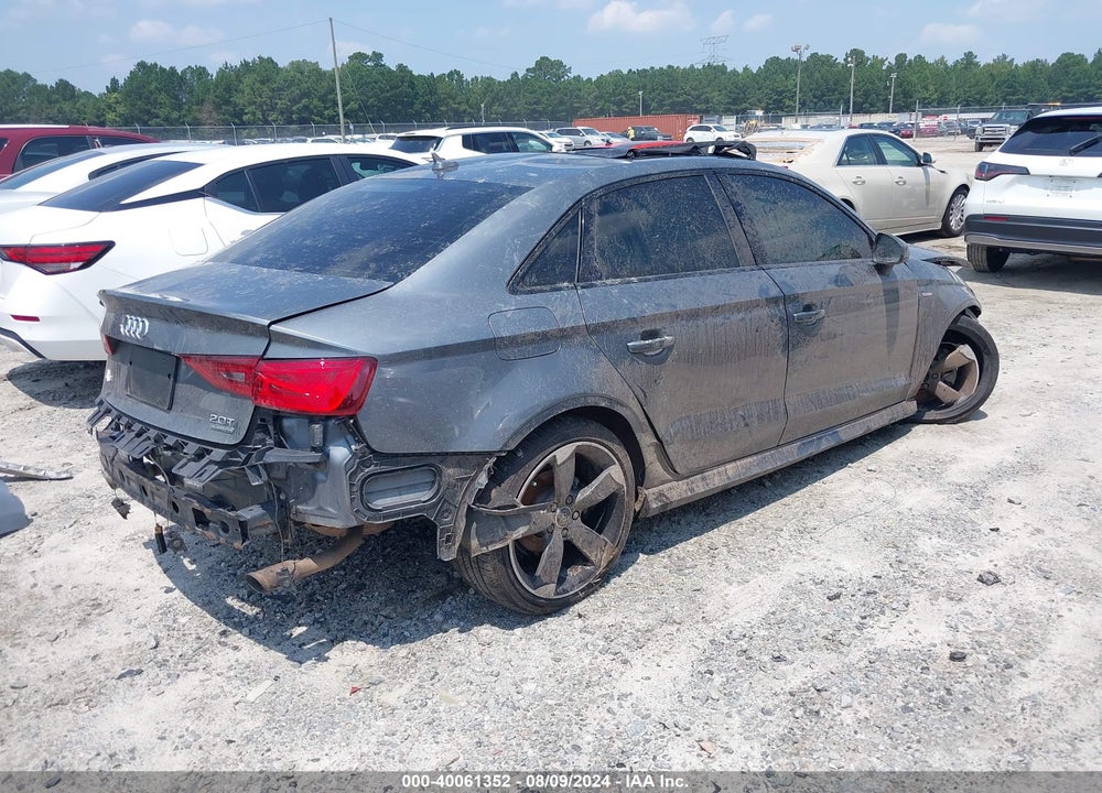 2016 AUDI A3 2.0T PREMIUM VIN: WAUB8GFF0G1099801