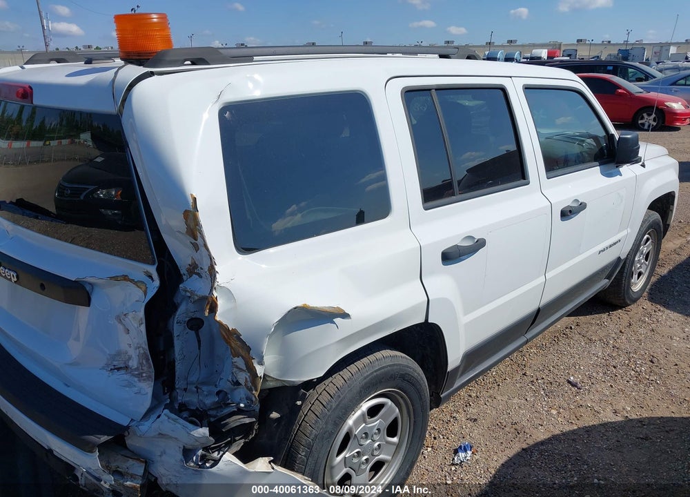 2016 JEEP PATRIOT SPORT VIN: 1C4NJPBB7GD721168