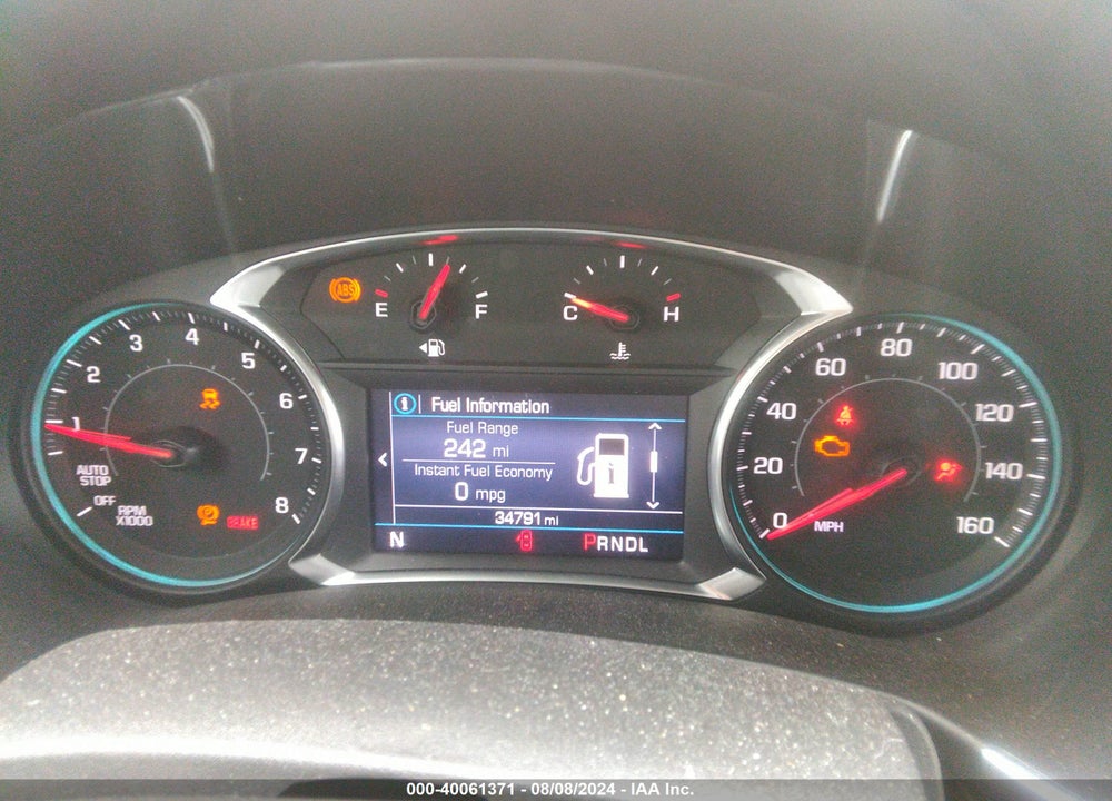 2022 CHEVROLET EQUINOX FWD 2FL VIN: 3GNAXJEV8NL181179