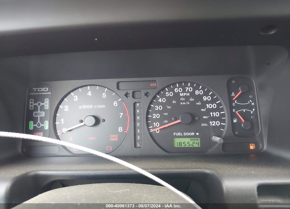 1999 ISUZU TROOPER S VIN: JACDJ58X1X7927148