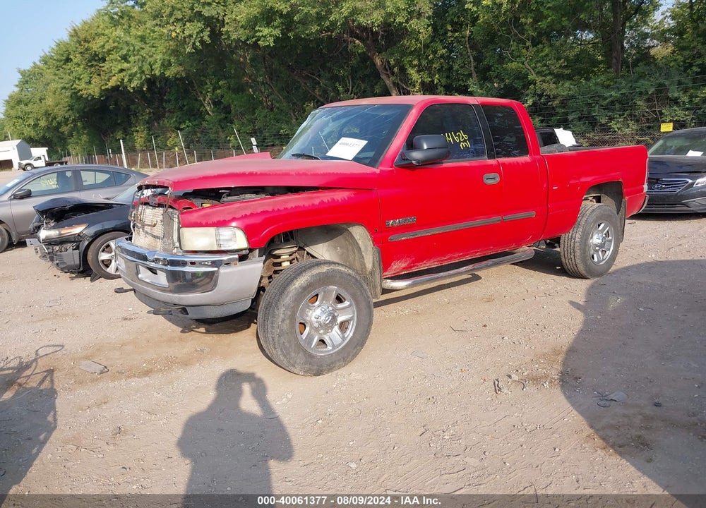 2002 DODGE RAM 2500 ST VIN: 3B7KF236X2M276558