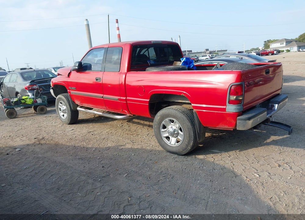2002 DODGE RAM 2500 ST VIN: 3B7KF236X2M276558