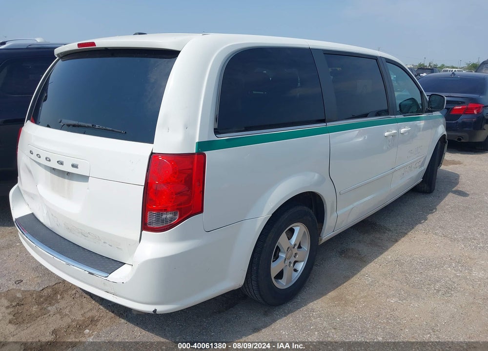2012 DODGE GRAND CARAVAN CREW VIN: 2C4RDGDG0CR110262