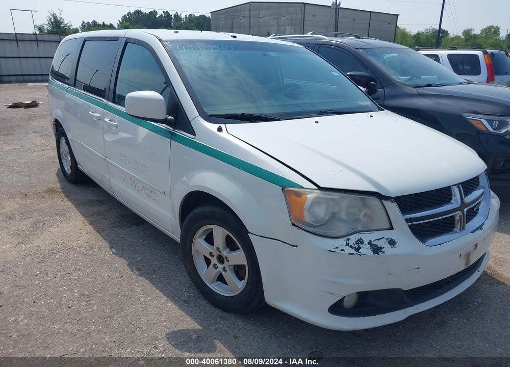 2012 DODGE GRAND CARAVAN CREW VIN: 2C4RDGDG0CR110262