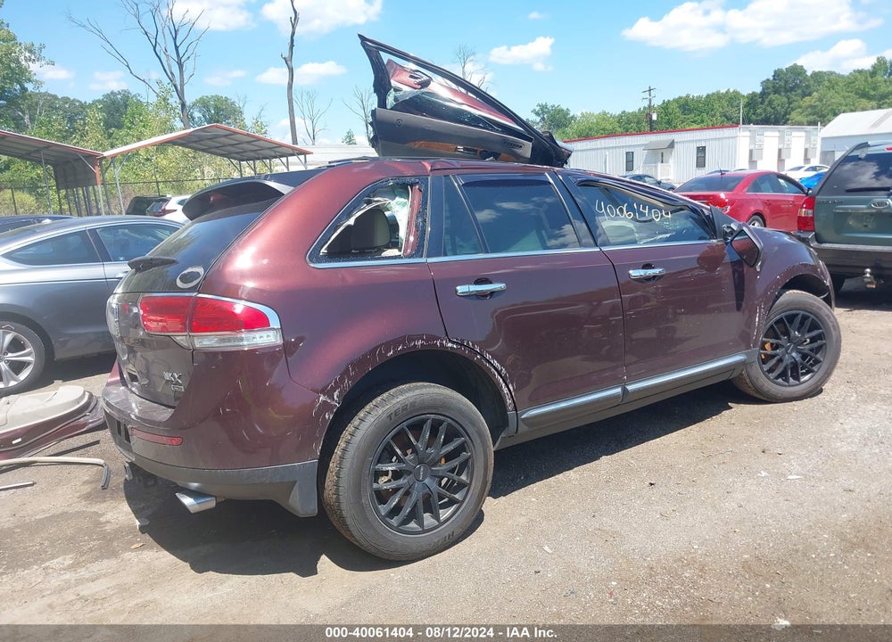 2012 LINCOLN MKX VIN: 2LMDJ8JK8CBL09733
