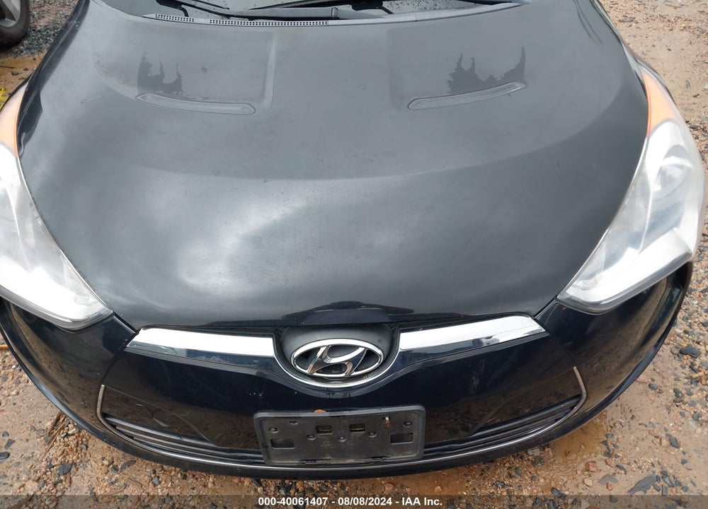 2012 HYUNDAI VELOSTER BASE W/GRAY VIN: KMHTC6AD6CU057451