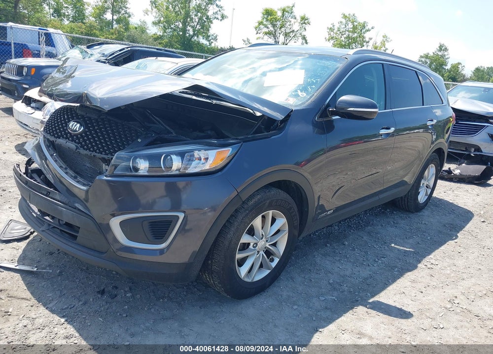 2017 KIA SORENTO 3.3L LX VIN: 5XYPGDA54HG325042