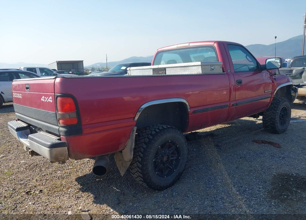 1998 DODGE RAM 2500 ST VIN: 3B7KF2666WM282651