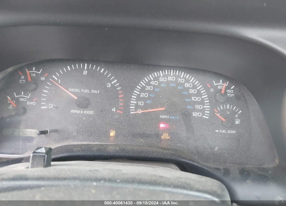1998 DODGE RAM 2500 ST VIN: 3B7KF2666WM282651