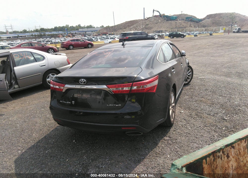 2014 TOYOTA AVALON LIMITED VIN: 4T1BK1EB5EU085528