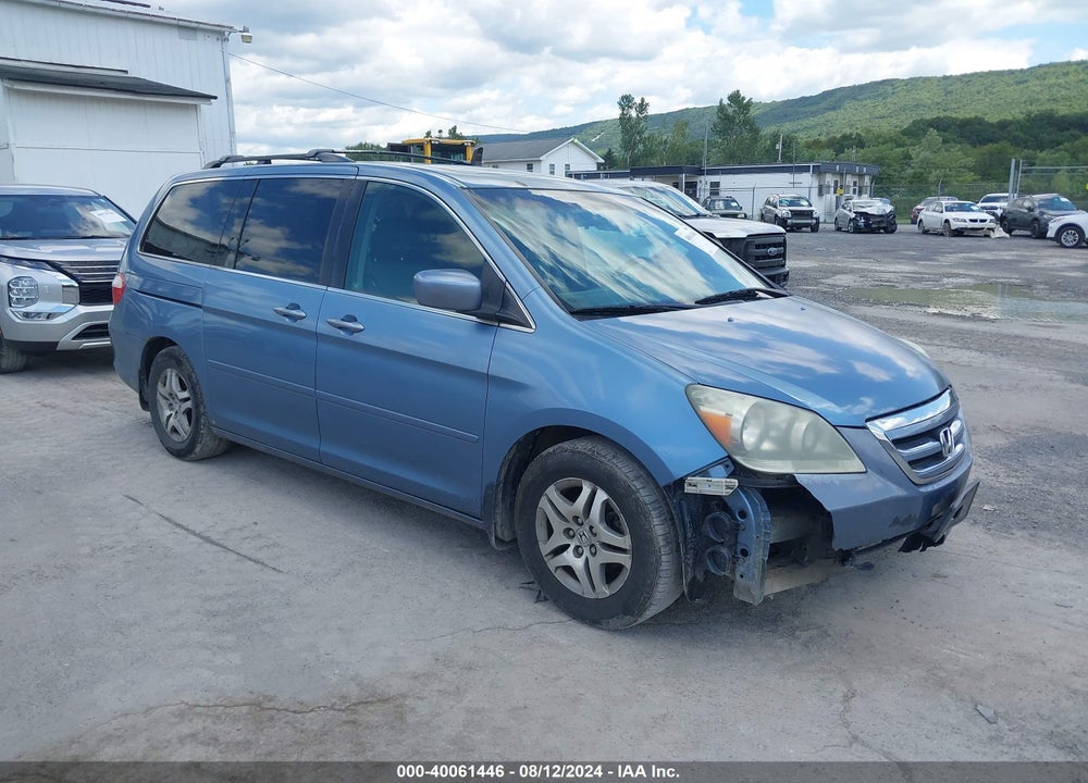 2005 HONDA ODYSSEY EX-L VIN: 5FNRL38705B097498