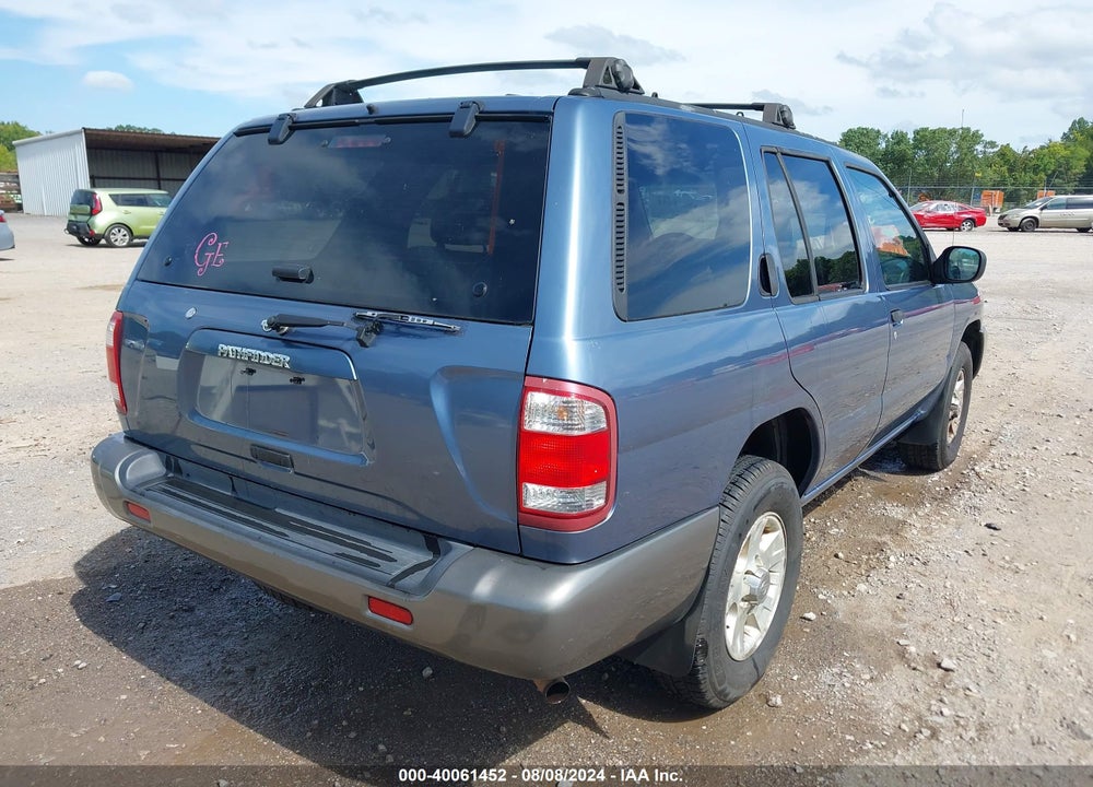 2000 NISSAN PATHFINDER LE/SE/XE VIN: JN8AR07S7YW415167