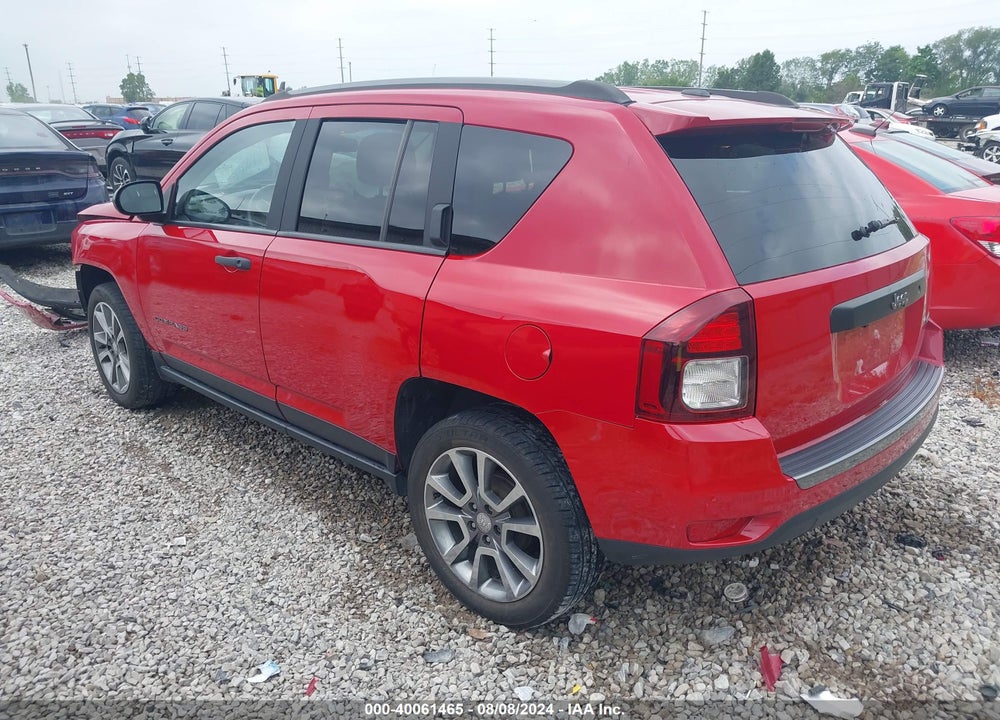 2016 JEEP COMPASS SPORT SE VIN: 1C4NJCBA7GD731781