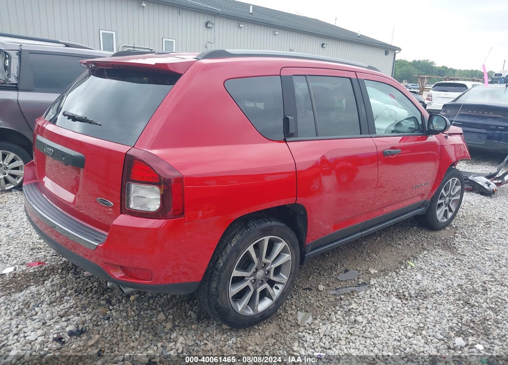 2016 JEEP COMPASS SPORT SE VIN: 1C4NJCBA7GD731781