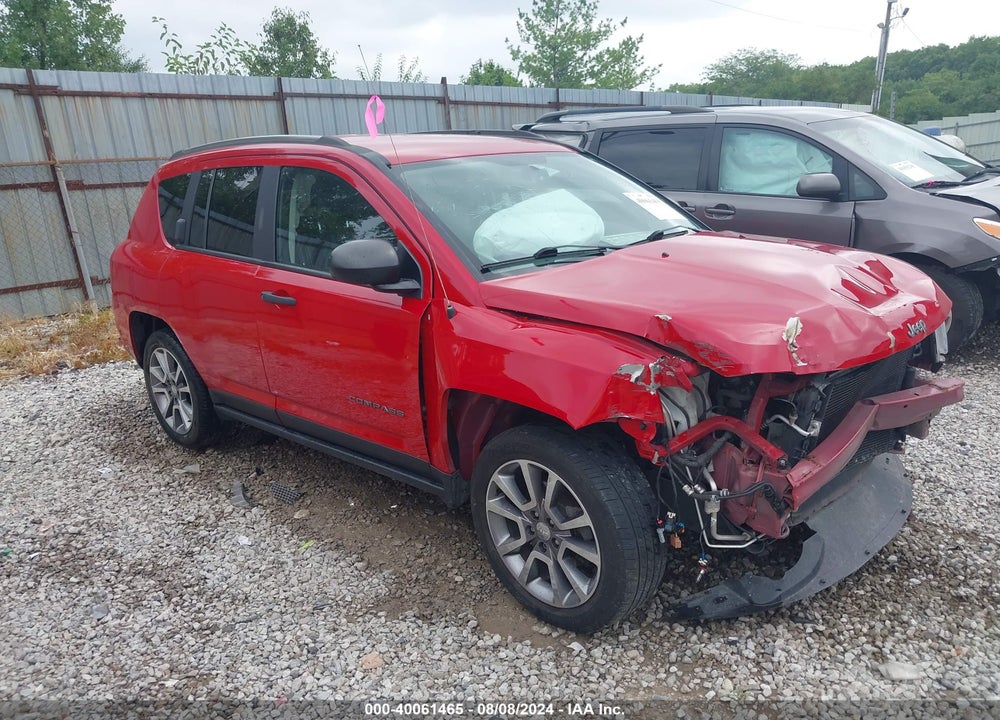 2016 JEEP COMPASS SPORT SE VIN: 1C4NJCBA7GD731781