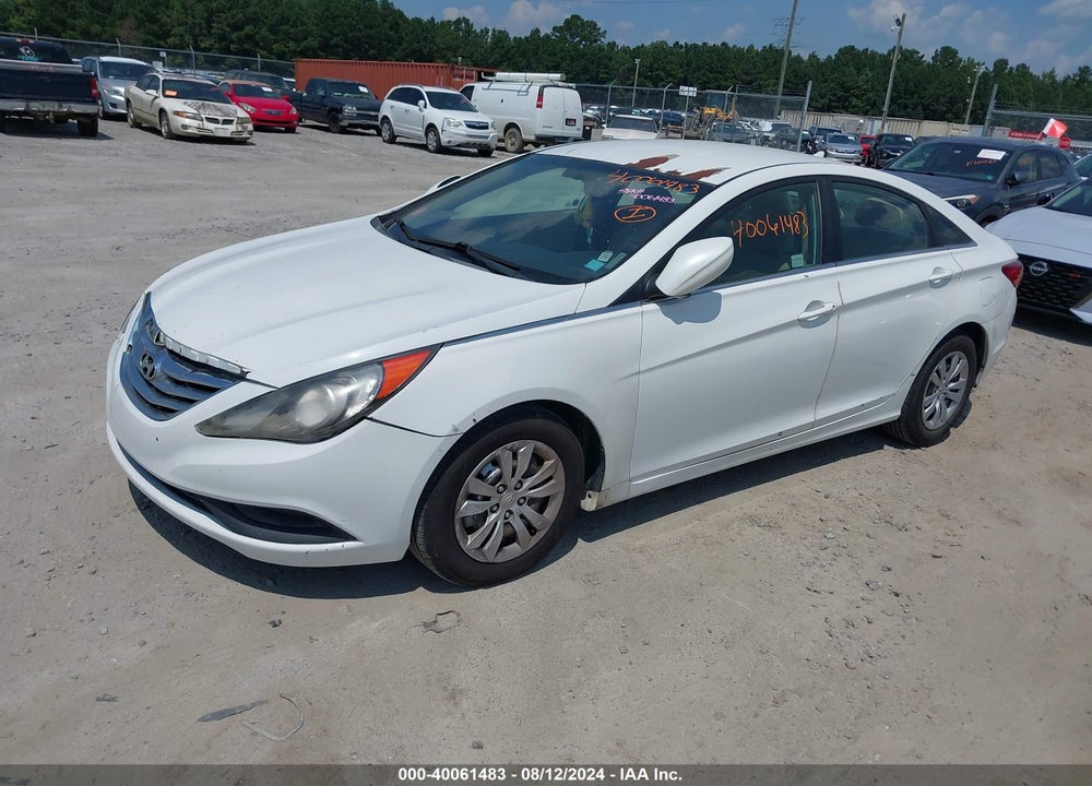 2011 HYUNDAI SONATA GLS VIN: 5NPEB4AC8BH080220