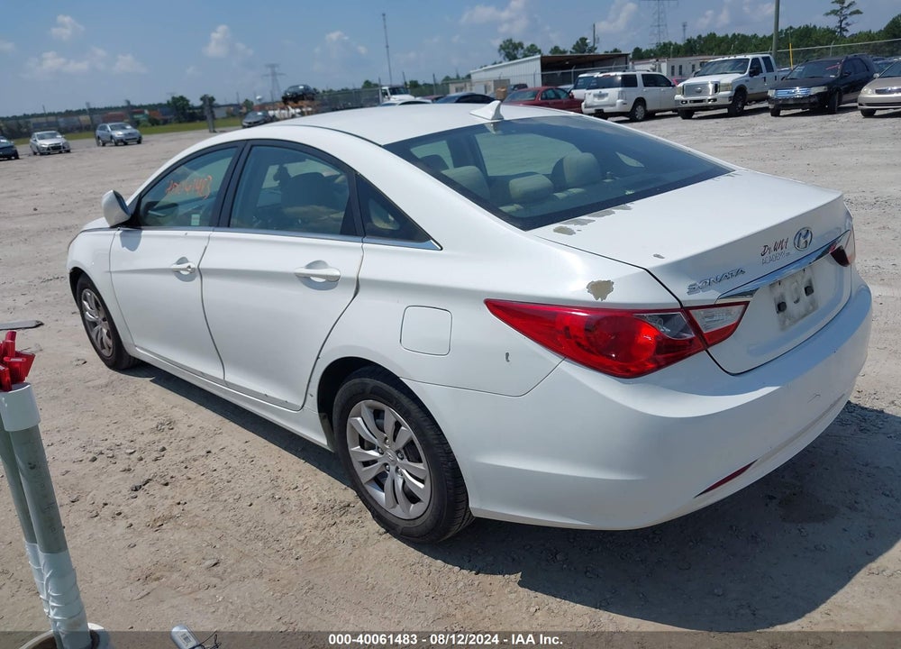 2011 HYUNDAI SONATA GLS VIN: 5NPEB4AC8BH080220