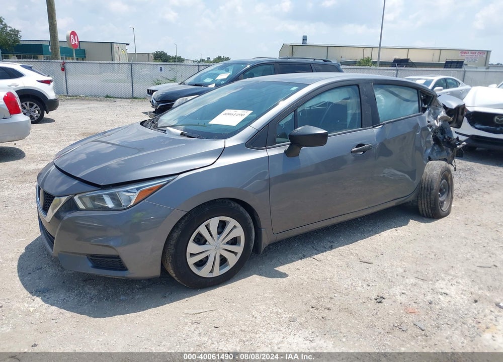 2020 NISSAN VERSA S XTRONIC CVT VIN: 3N1CN8DV8LL918057
