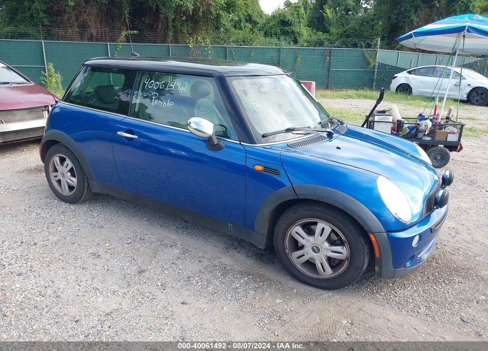 2006 MINI COOPER VIN: WMWRC33586TK16920