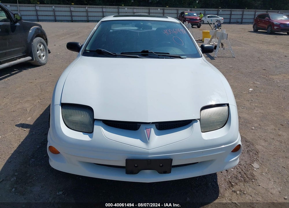 2001 PONTIAC SUNFIRE SE VIN: 1G2JB124117191025