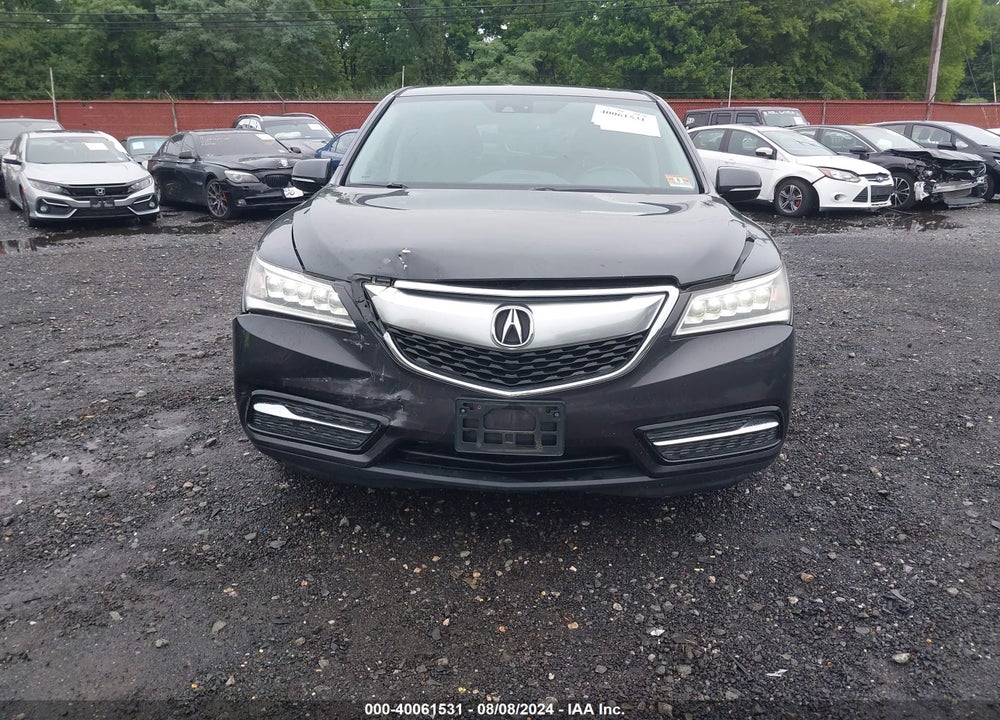 2014 ACURA MDX TECHNOLOGY PACKAGE VIN: 5FRYD4H43EB009076