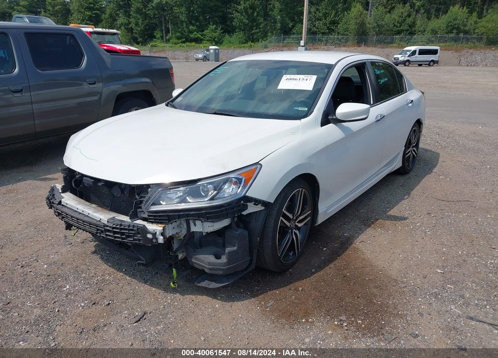 2016 HONDA ACCORD SPORT VIN: 1HGCR2F56GA043393