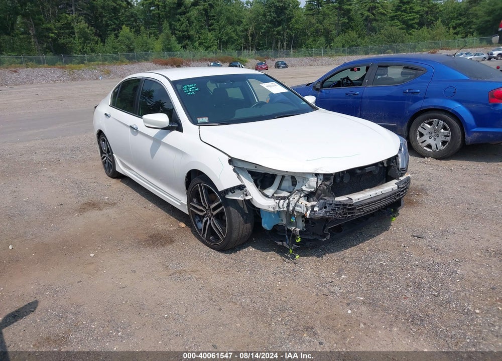 2016 HONDA ACCORD SPORT VIN: 1HGCR2F56GA043393