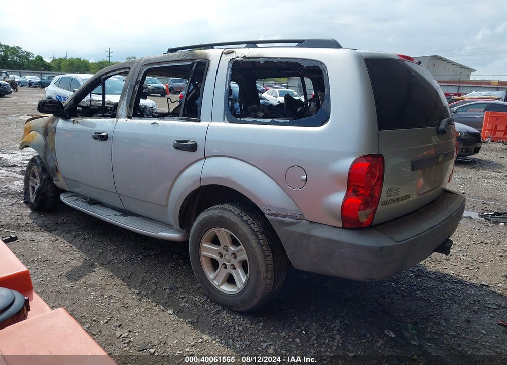 2007 DODGE DURANGO SXT VIN: 1D8HB38P27F584894