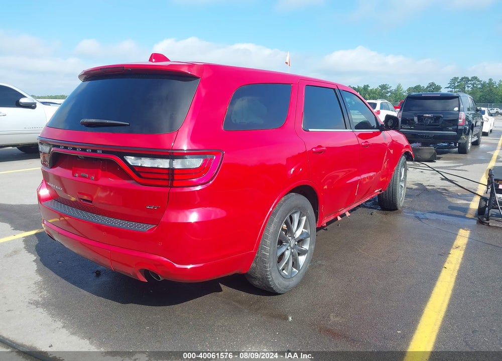2017 DODGE DURANGO GT RWD VIN: 1C4RDHDG9HC944410