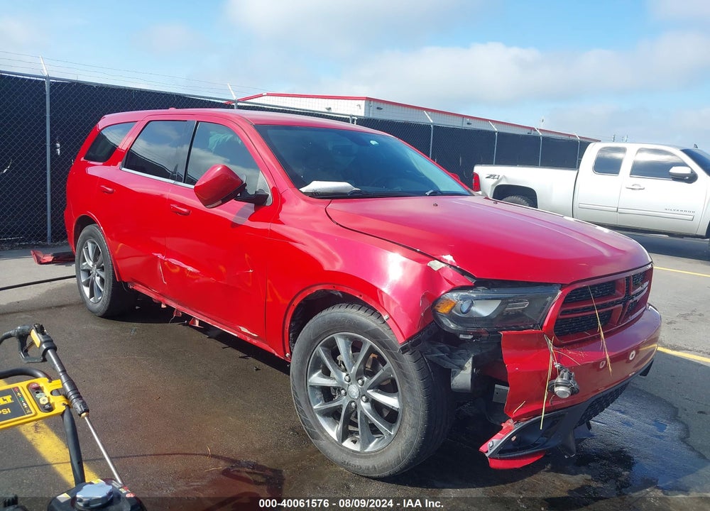 2017 DODGE DURANGO GT RWD VIN: 1C4RDHDG9HC944410